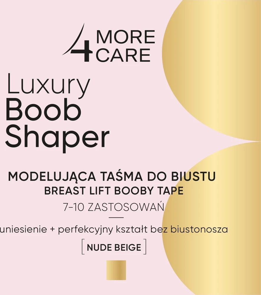 Prabangus More4Care krūtų formuotojas