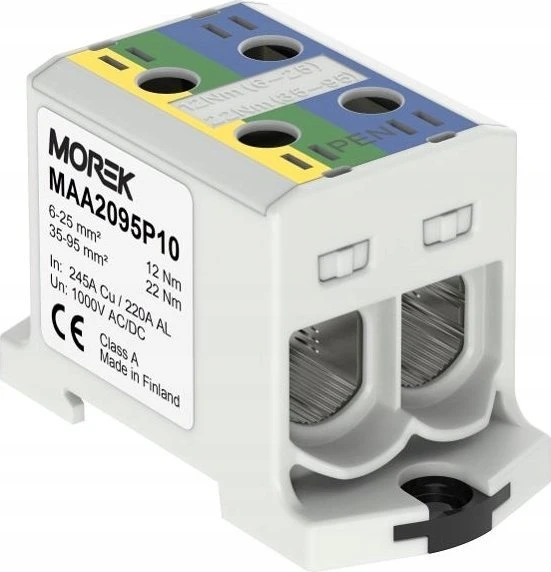 „Morek OTL-PEN95 2XAL/CU 6-95MM2YELLOW-Žalias/Mėlynas“