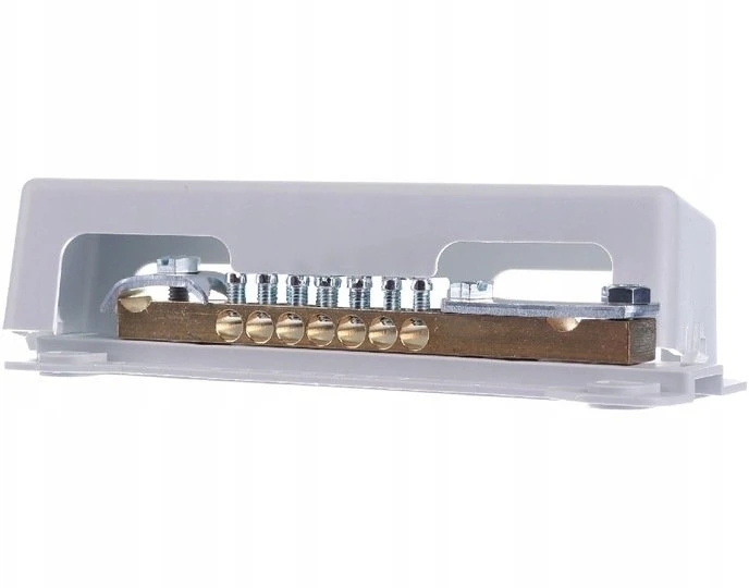 MOREK Išlyginamoji šyna 7x2,5-25mm2 + 1x12mm, 1xplokščiasis laidas 300V, 100kA (10/350) Tipas 944