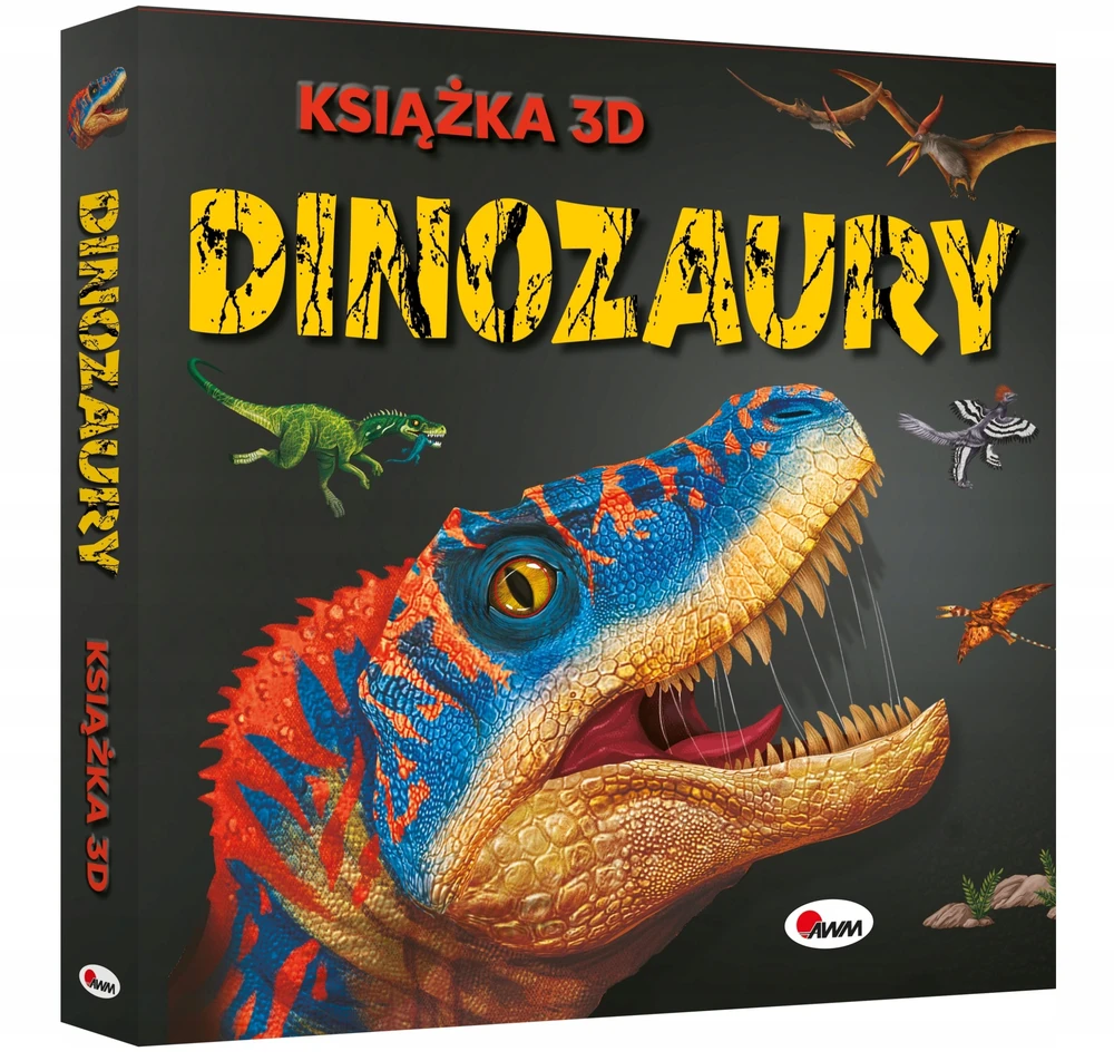 Morex 3D dinozaurų knyga 16182