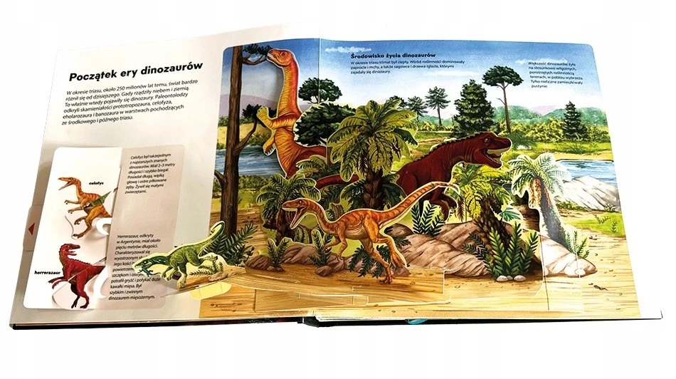 Morex 3D dinozaurų knyga 16182