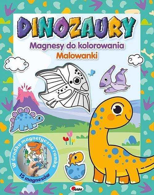 Morex dinozaurų spalvinimo magnetai 13891