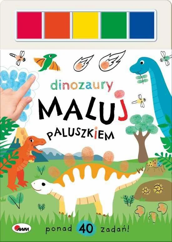 Morex pirštų dažai dinozaurams 15871