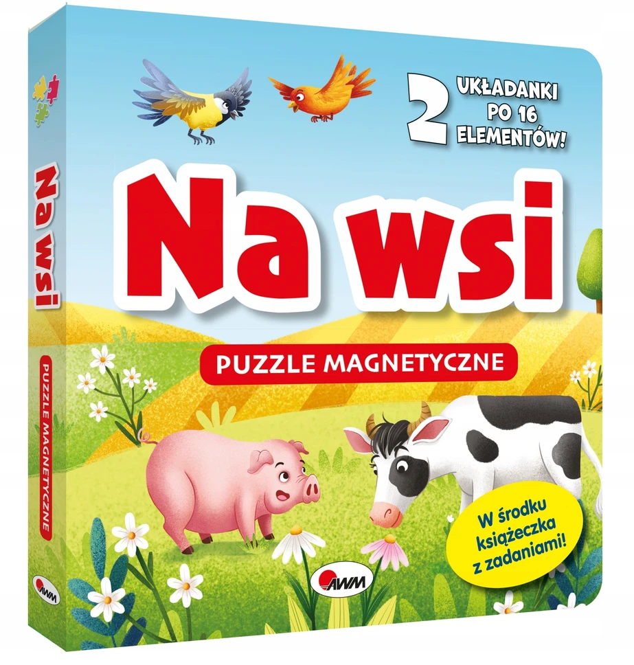 Morex Magnetinė dėlionė „Kaime“ 16458