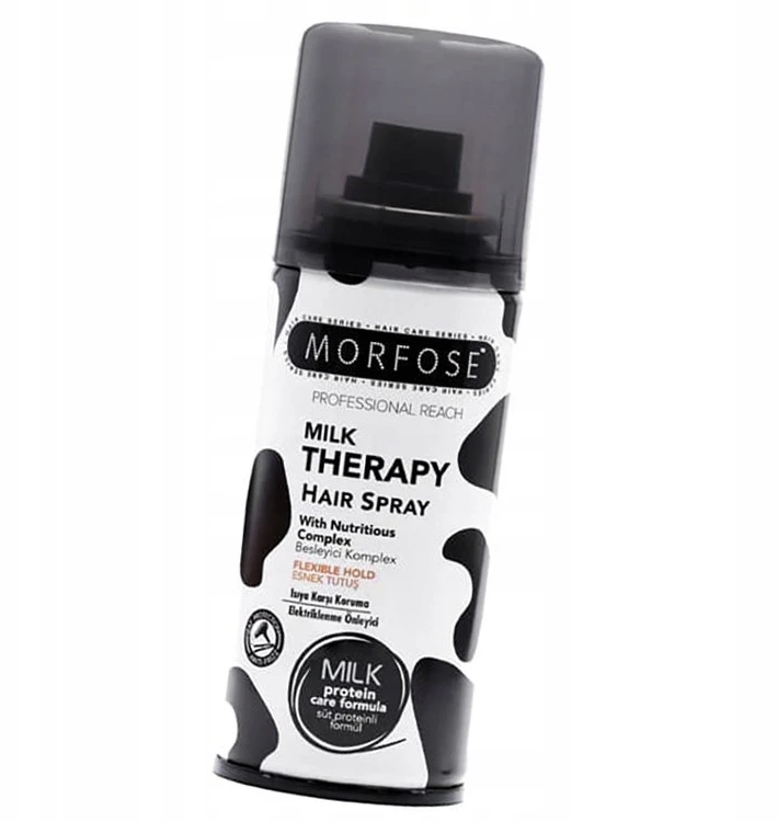 Morfose „Milk Therapy“ plaukų lakas, lanksčios fiksacijos, 75 ml