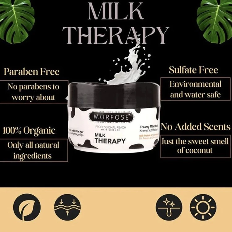 Morfose „Milk Therapy“ kreminė pieno kaukė 250 ml