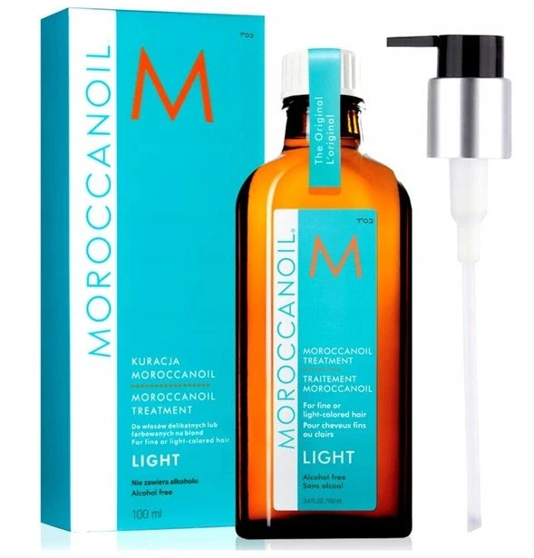 "Moroccanoil Light Treatment" ploniems arba šviesiai dažytiems plaukams 100ml