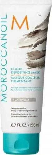 "Moroccanoil Color Depositing Mask Platinum" plaukų kaukė su atspalviu 200ml