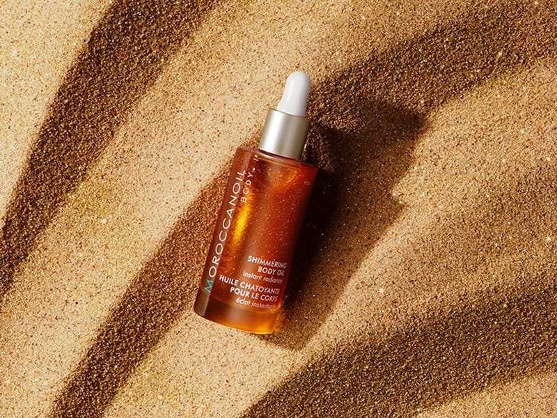 Moroccanoil Shimmering Body Oil Instant Radiance žvilgesio suteikiantis aliejus kūnui, 50 ml