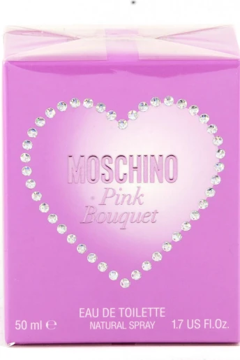 Moschino Rožinė Bouquet EDT tualetinis vanduo moterims, 50 ml