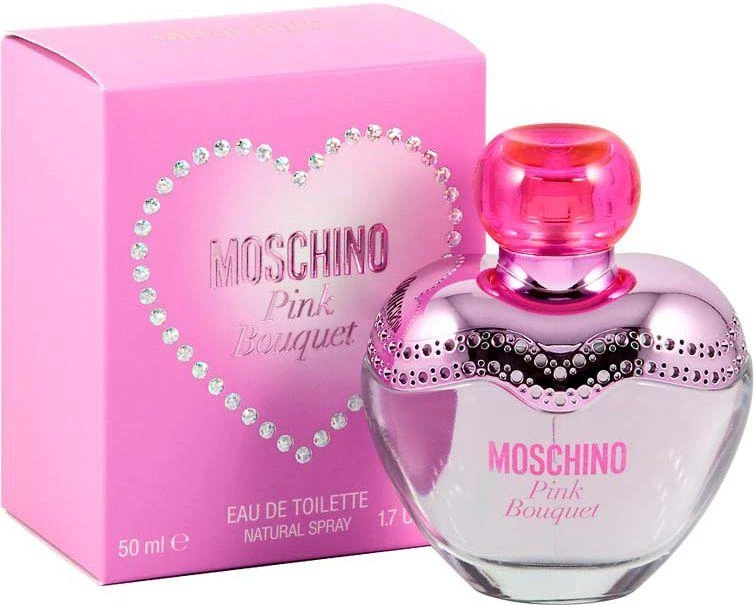 Moschino Rožinė Bouquet EDT tualetinis vanduo moterims, 50 ml