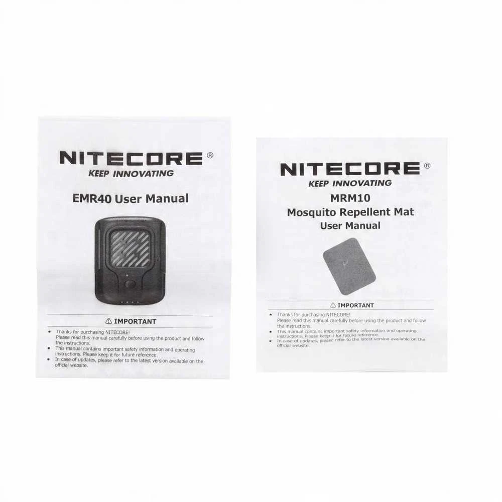 Įrenginys nuo uodų Nitecore EMR40