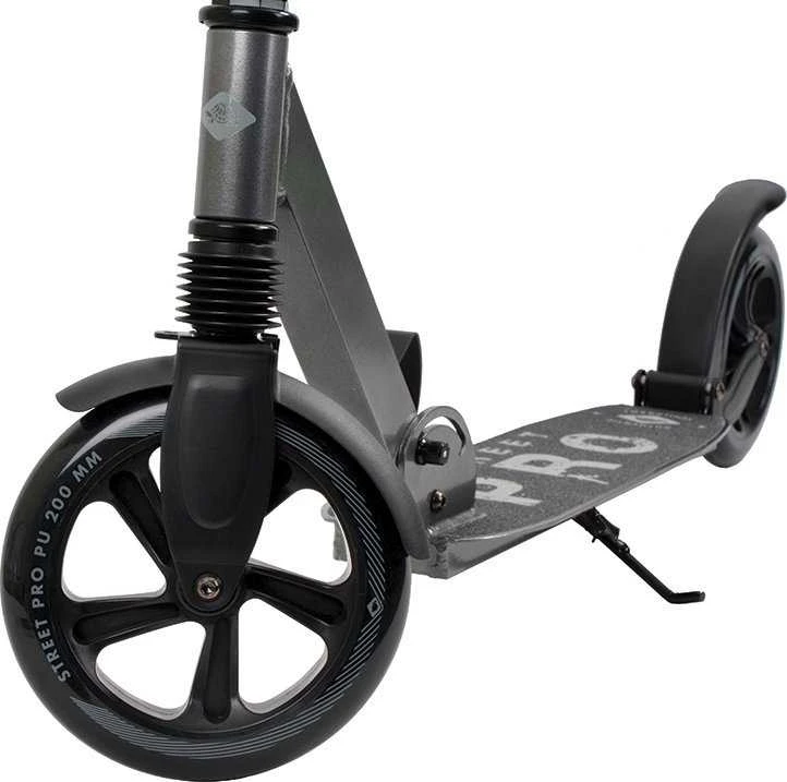Scholl Schildkröt Funsports Street Pro Universal Classic Pilkas paspiriamasis paspirtukas