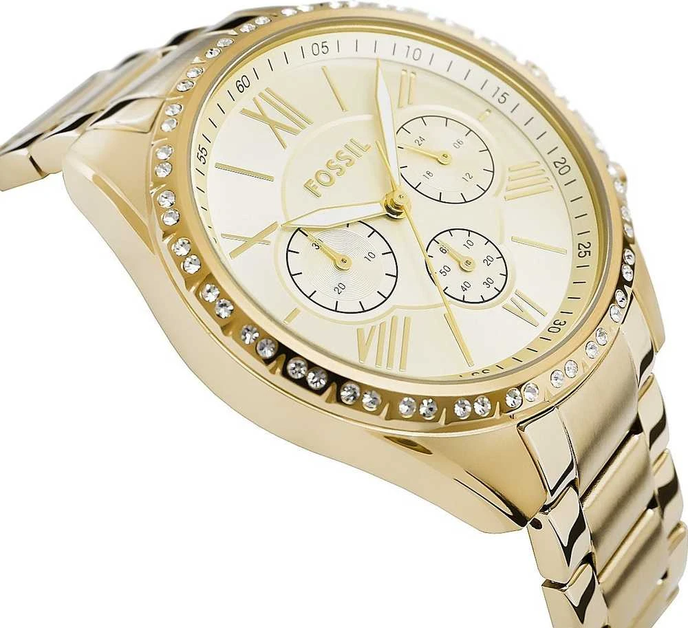 FOSSIL Modernus Chronograph Moteriškas Laikrodis BQ3378 + DĖŽUTĖ