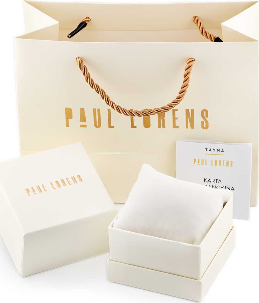 Laikrodis Paul Lorens Moteriškas laikrodis - PL12189B-3D1 (zg550c) + BOX