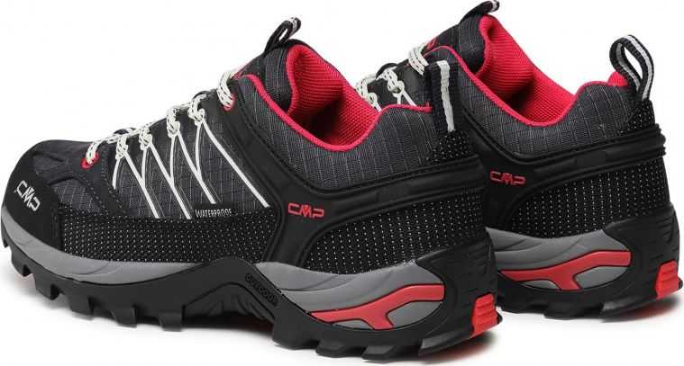 Moteriški žygio batai CMP Rigel Low Wmn Trekking Shoe Wp Antracite-Off Baltas. 37