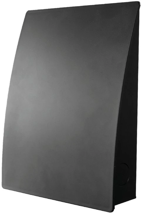 Motip Duka Ventilation Apsauginis tinklelis nuo lietaus DO 30, juodas RAL 9005