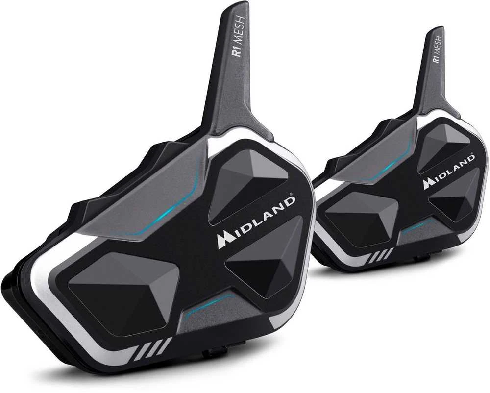 Motociklo domofonas Midland R1 MESH TWIN