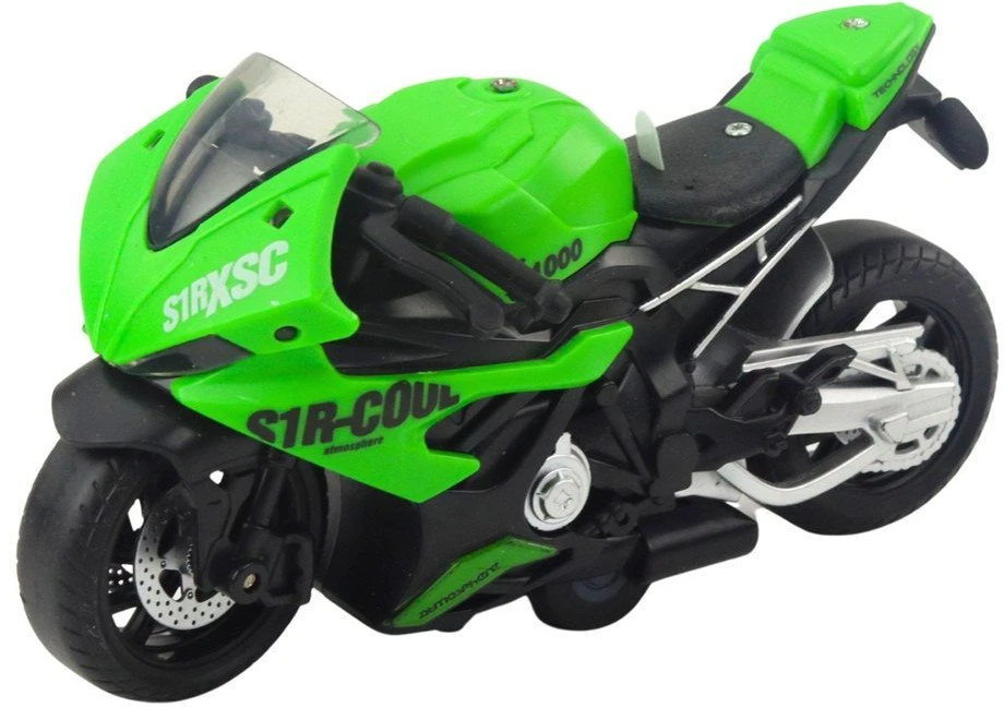 Lean Toys Sportinis motociklas su šviesomis ir garsais, 15.5x8.5x8 cm