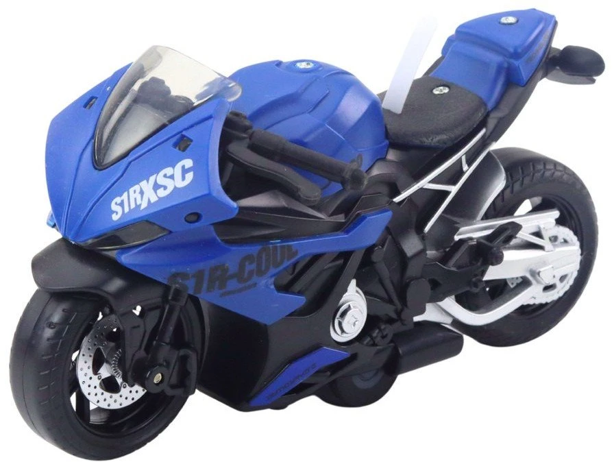 Lean Toys Sportinis motociklas su šviesomis ir garsais, 15.5x8.5x8 cm