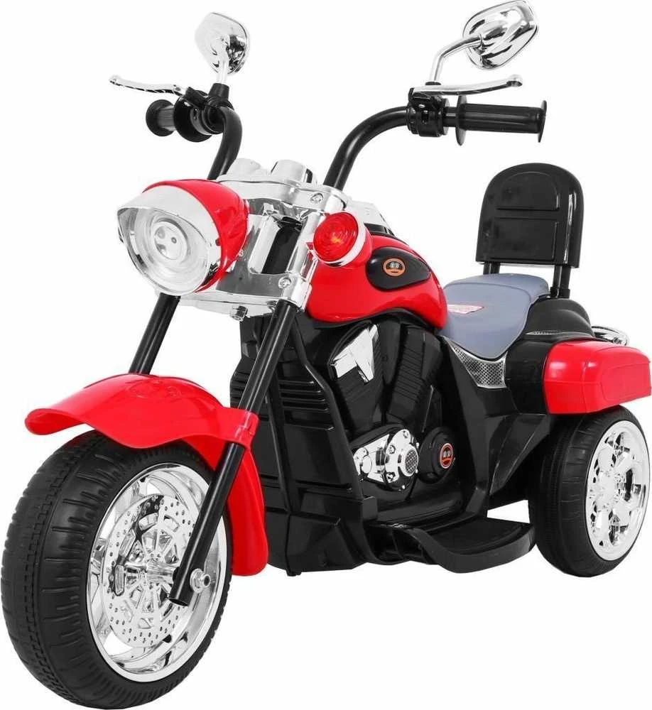 Ramiz Bike NightBike Chopper raudonos spalvos