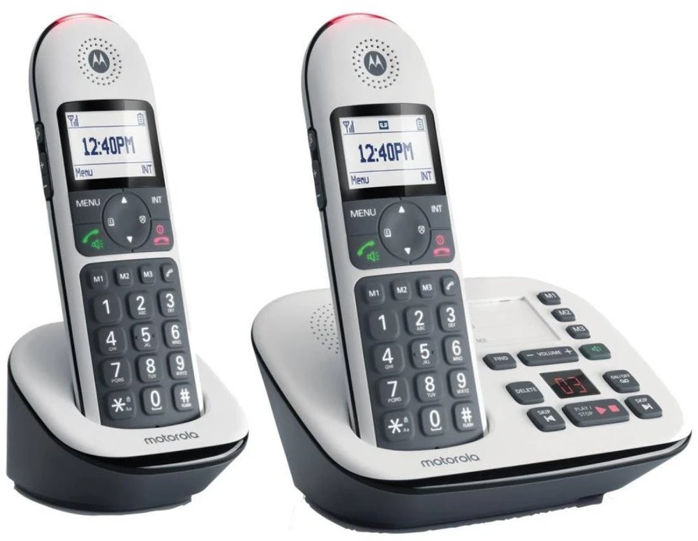 Motorola CD5012 DUO baltas