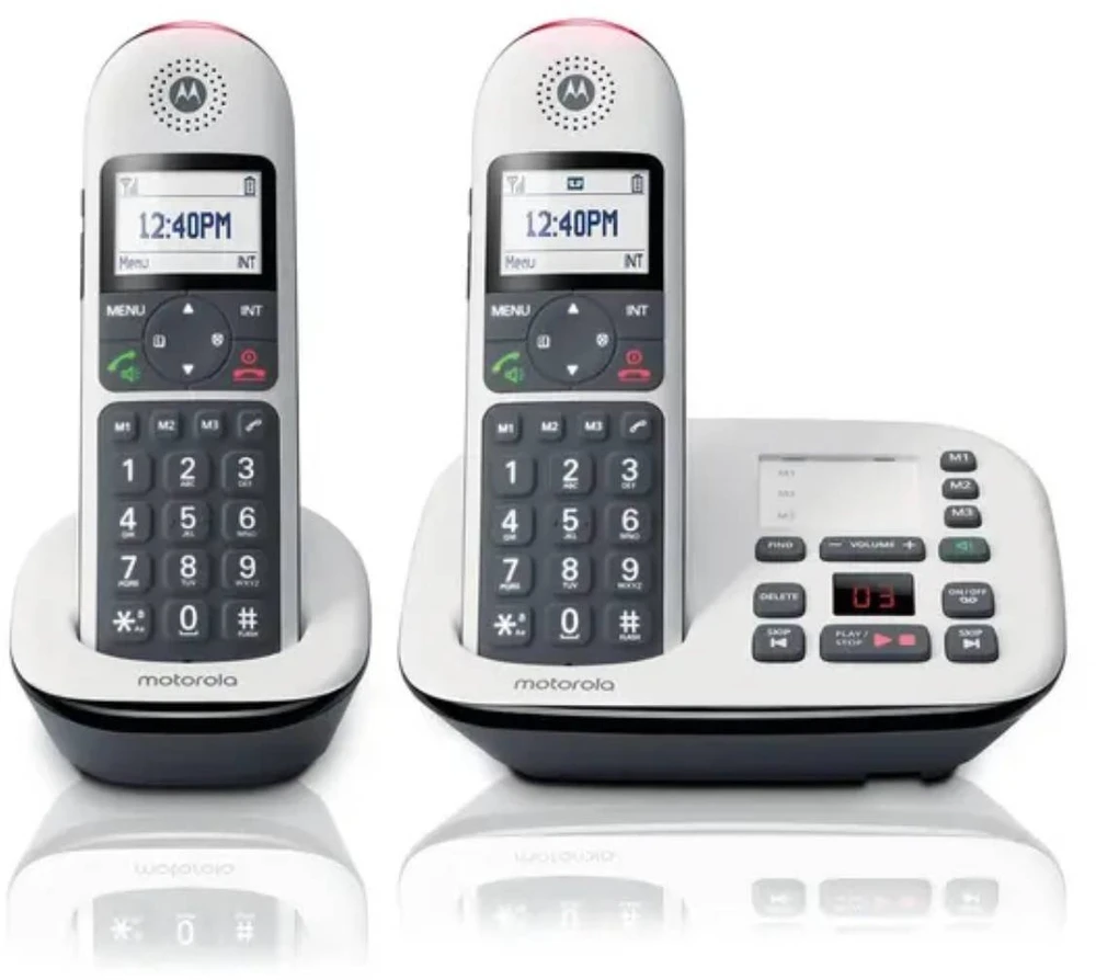 Motorola CD5012 DUO baltas