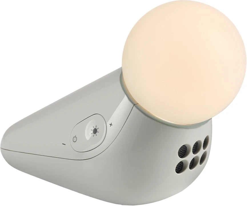 Naktinė lemputė su raminančiais garsais Motorola S1 Light and Sound Soother balta