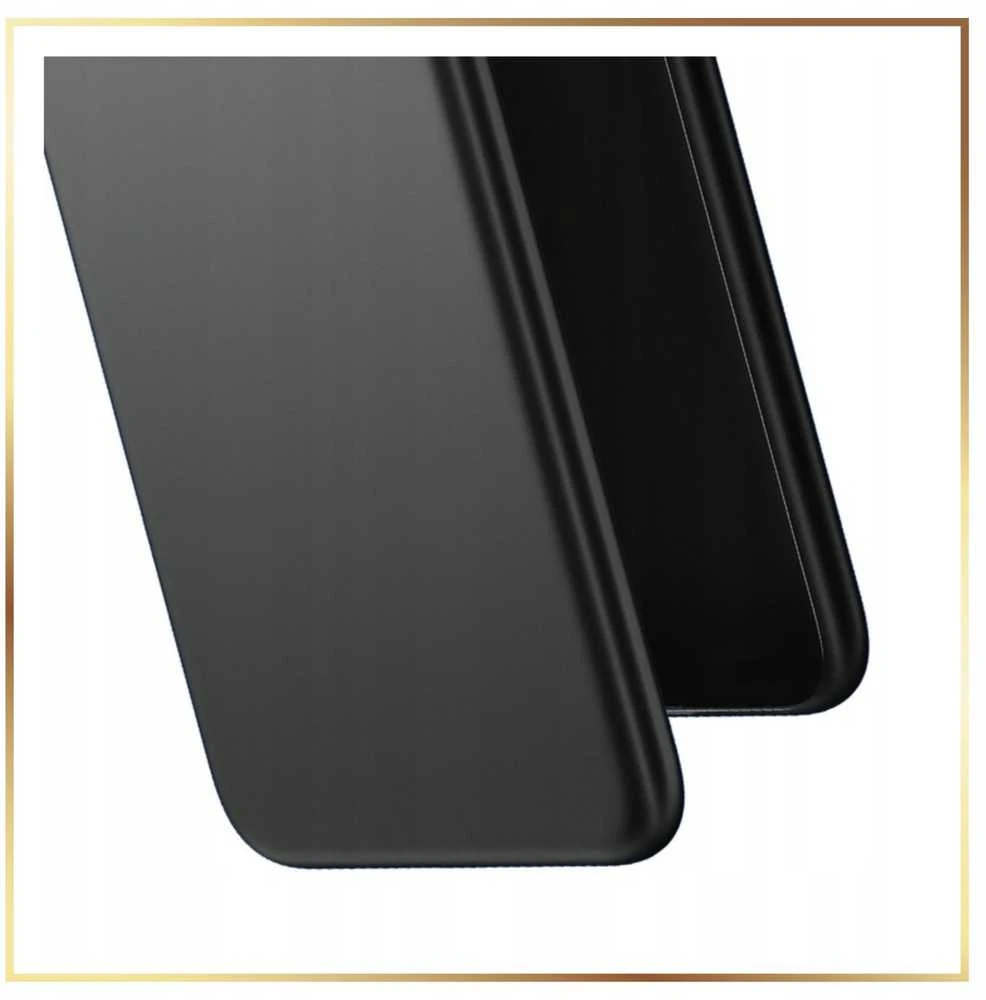 3Mk Apsauginis 3mk matinis dėklas Motorola Moto Edge 60 / 60 Fusion - matinis juodas