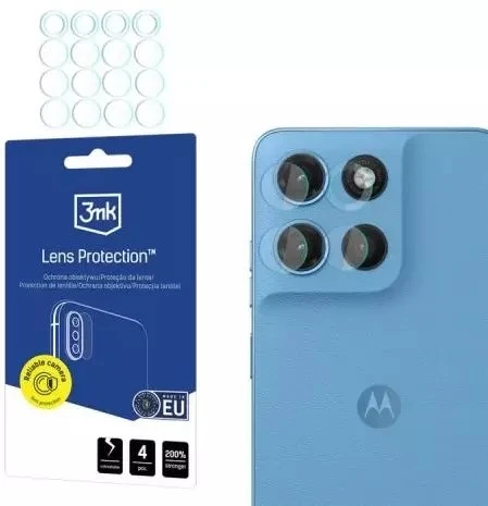 3Mk apsauga 3mk objektyvo apsauga hibridinio fotoaparato objektyvo stiklas, skirtas „Motorola Moto G17 / G17 Power“
