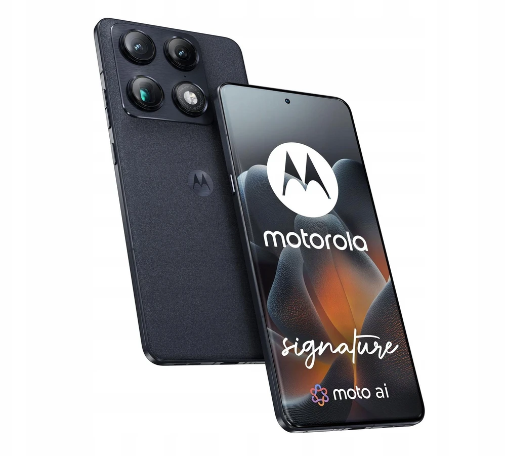 Motorola Moto Signature 6.8" Dual SIM Android USB Type-C 16 GB 512 GB 5200 mAh Juodas