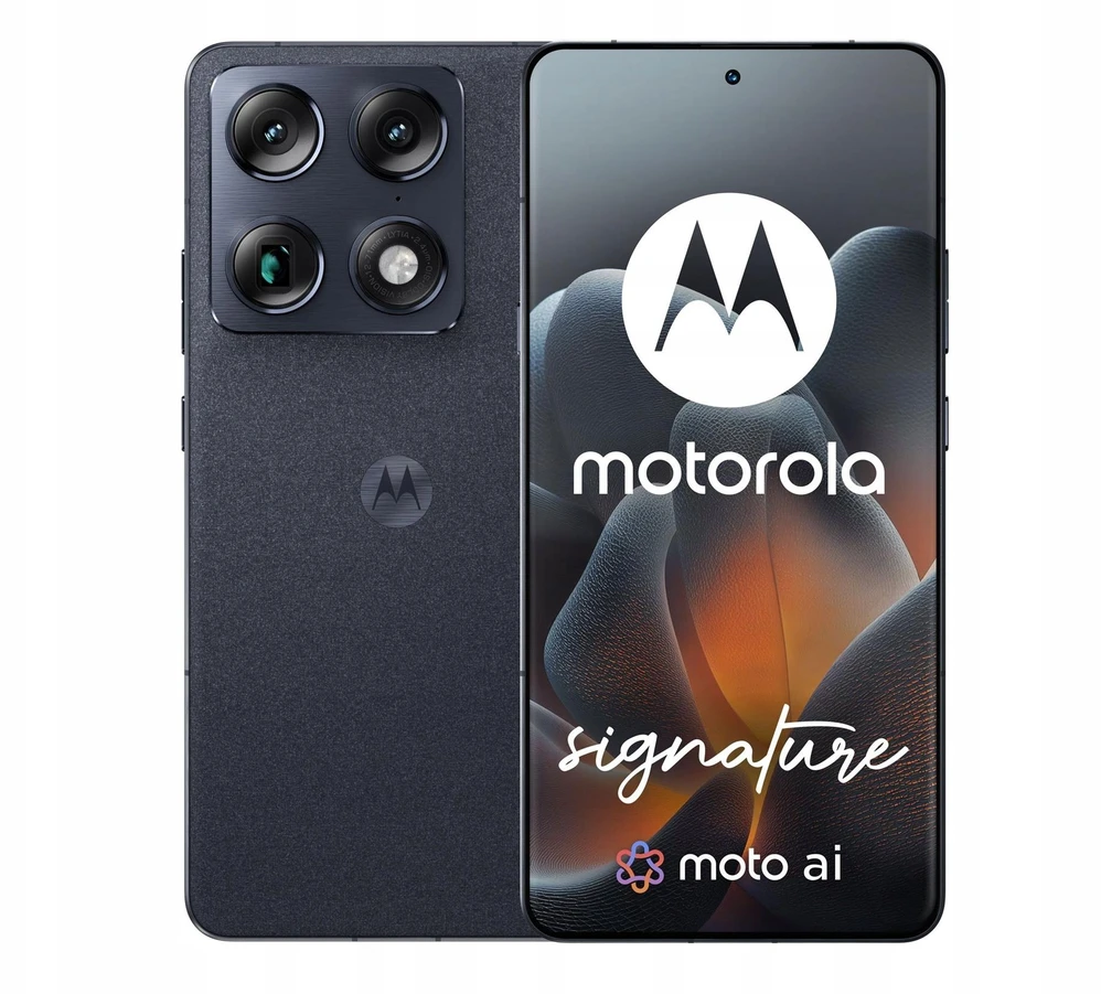 Motorola Moto Signature 6.8" Dual SIM Android USB Type-C 16 GB 512 GB 5200 mAh Juodas