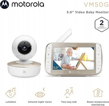 Motorola 5.0" Video Baby Monitorius | VM50G