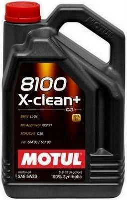 Alyva MOTUL 8100 X-clean+ 5W30 5ltr (106377)