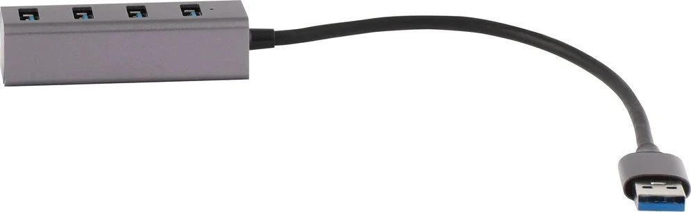Pelė YHB 4300 metalinis šakotuvas 4xUSB 3.0 YENKEE