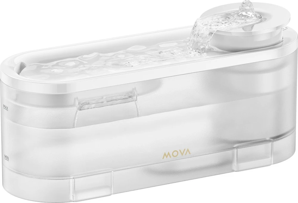 MOVA Išmanusis vandens fontanėlis gyvūnams WF10 Pro, baltas