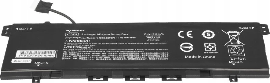 Movano KC04XL HSTNN-IB8K HP Envy X360 13-Ag 13-Ar 13-Ah 13-Aq akumuliatorius - 3300 mAh (50 WH)