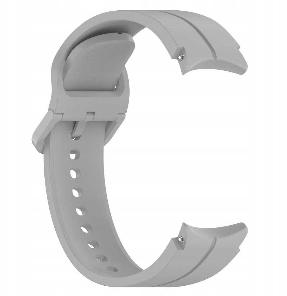 Oem Silikoninė apyrankė skirta Samsung Galaxy Watch 4 / 5 pilkos spalvos (4)