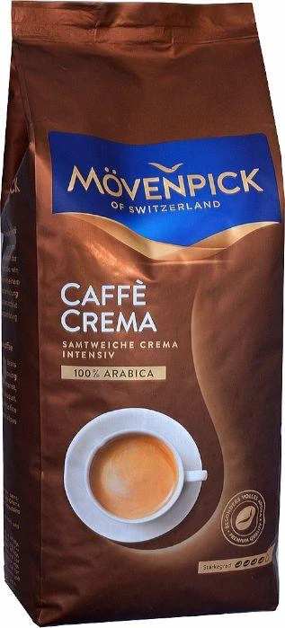 Kavos pupelės MOVENPICK Caffe Crema, 1kg