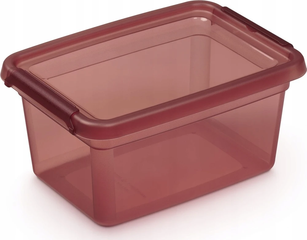 Moxom „Basestore“ indelis su dangteliu ir spaustukais, 14x19x9 cm, 1,5 l rabarbarams