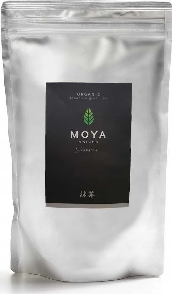 Moya Matcha Luksusowa sidabrinis pakelis