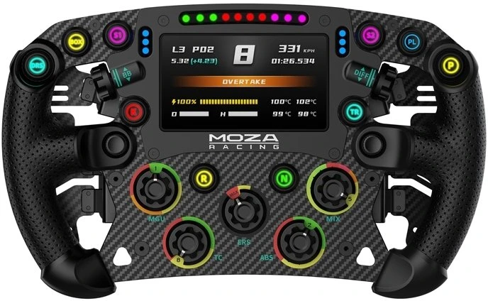 Moza Racing "MOZA RS068 FSR V2" formulės vairas (PC)