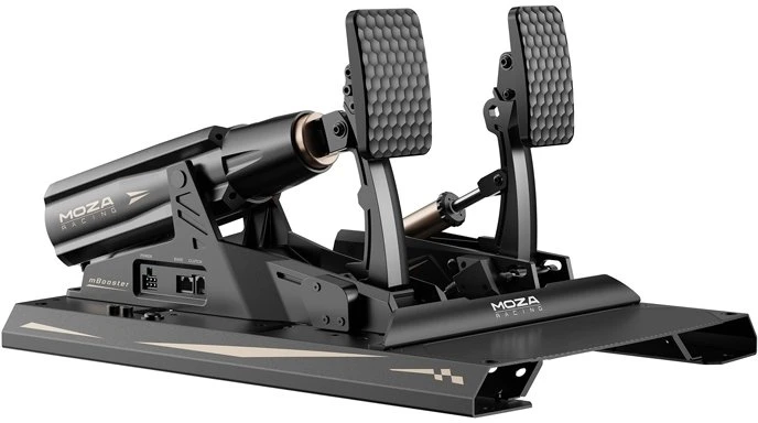 Moza Racing Rinkinys dujų pedalai CRP2 + aktyvus pedalas universalus mBooster