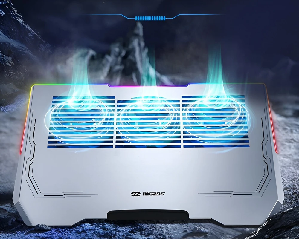 MOZOS LS6-RGB PODKŁADKA CHŁODZĄCA RGB DO LAPTOPA