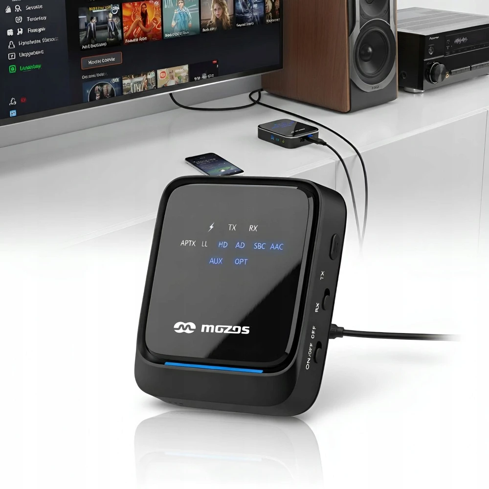 Mozos B3 APT-X HD „Blu-ray“ siųstuvas-imtuvas optinis