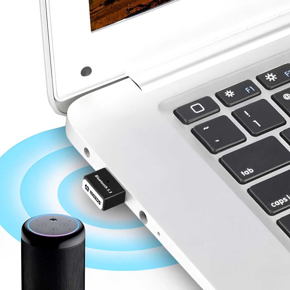 Mozos „Bluetooth“ adapteris E93BC V5.3, galia iki 20 m