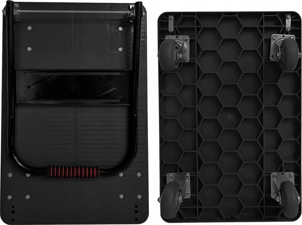 MOZOS JP-TG9060 Vežimėlis sulankstomas RĘCZNY Z PLATFORMĄ 400KG
