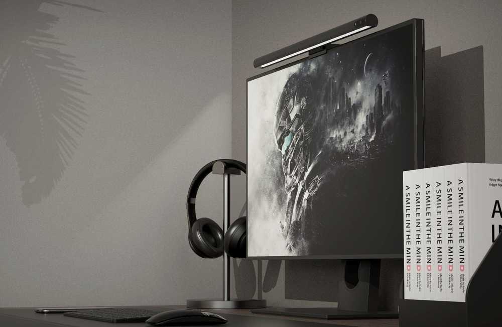 MOZOS D011 LAMPKA DO KOMPUTERA MONITORA REGULOWANA