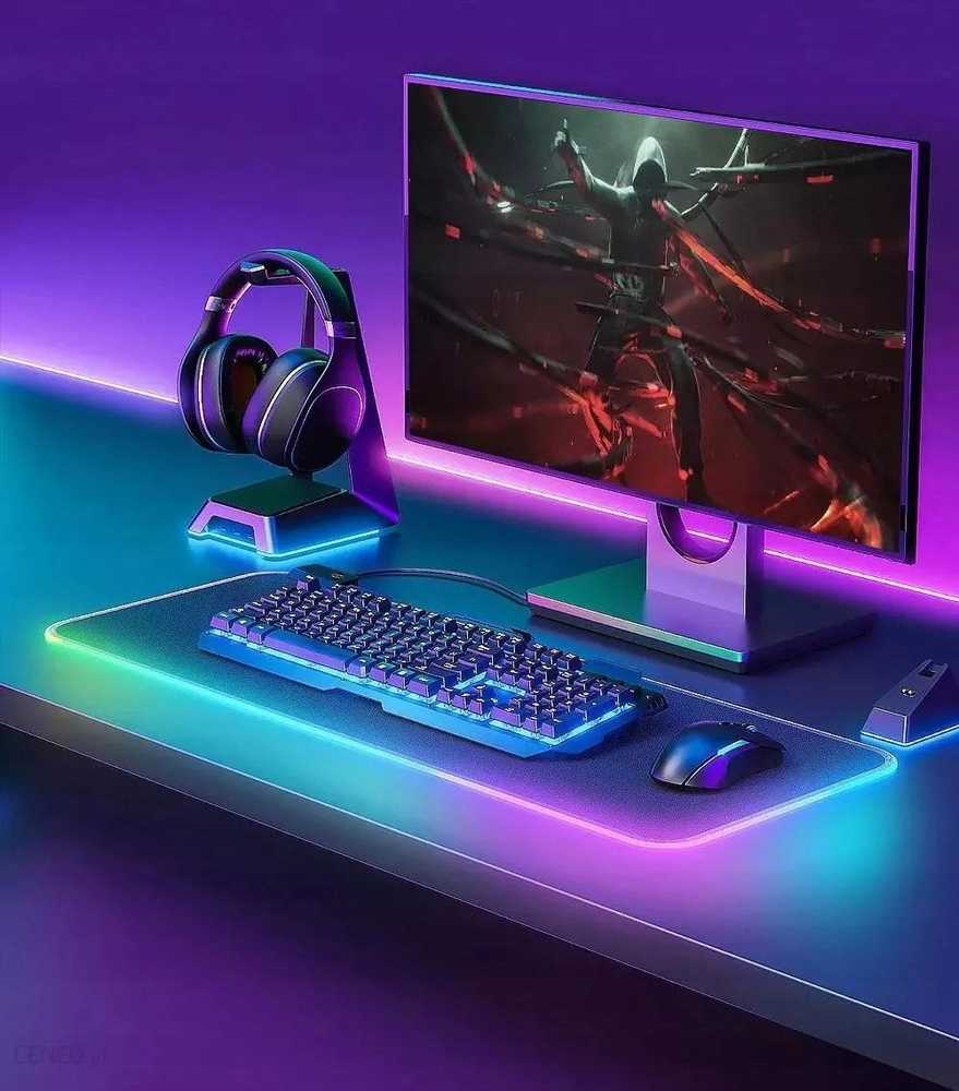 MOZOS GAMING MP-L PODŚWIETLANA PODKŁADKA 80x30CM