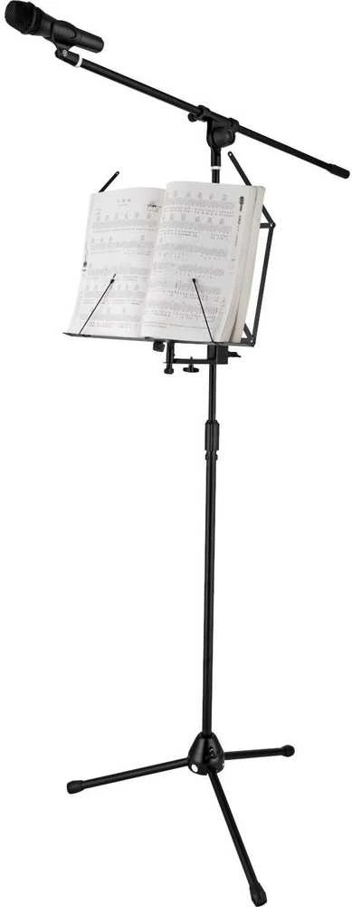 Mozos Muzikos pultas ant varžto, pakabinamas stovas ant mikrofono stovo, reguliuojamas